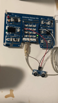 The prototype testing in the Arduino by connecting the LED lights to the circuit and temperature and humidity sensors.